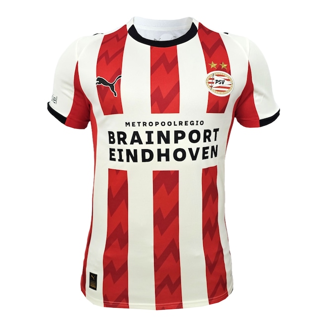 Camisa PSV Eindhoven Puma 25/26 Uniforme 1 Torcedor Masculina - Foto 1