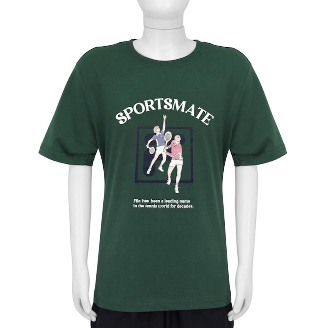 Camiseta Fila Sportmate Tennis Club Infantil - Foto 1