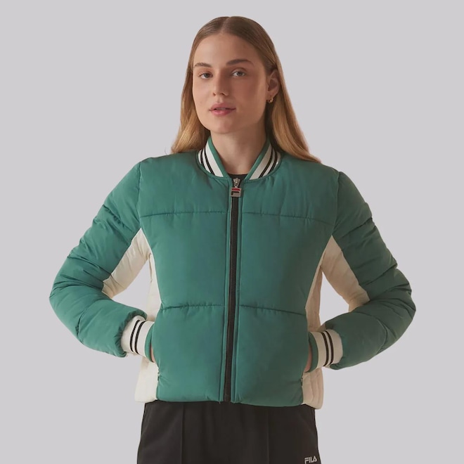 Jaqueta Fila Puffer Settanta Feminina - Foto 1