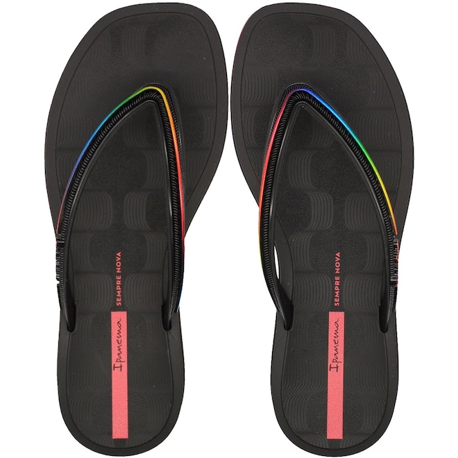 Chinelo de Dedo Feminino Ipanema Sempre Nova Glow Friso Metalizado - Foto 1