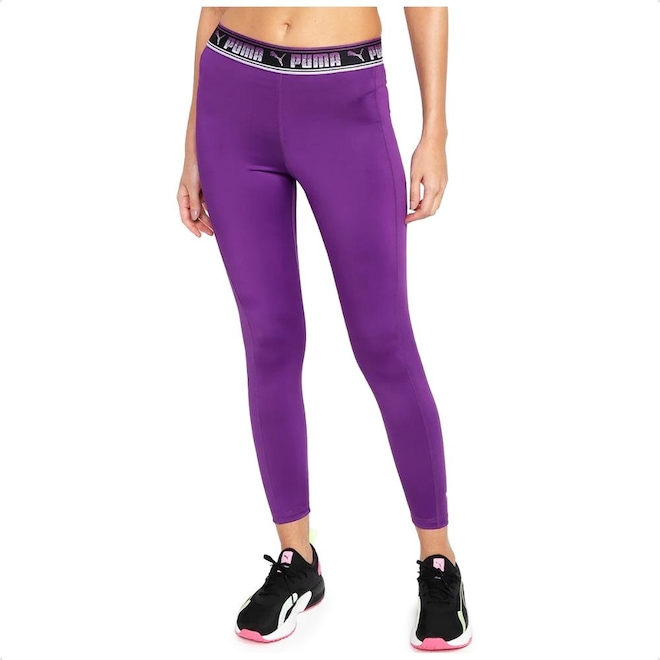 Calça Legging Puma Strong High Waist - Foto 1
