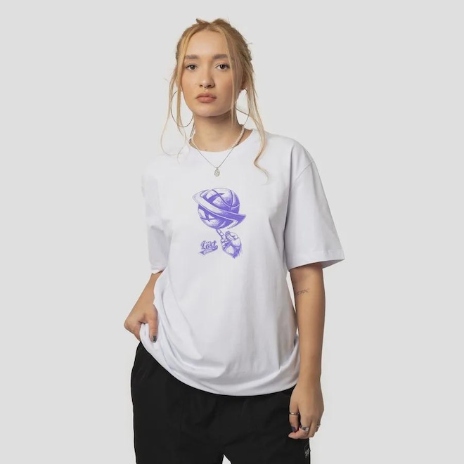 Camiseta Lost Bascketball Masculino - Foto 1