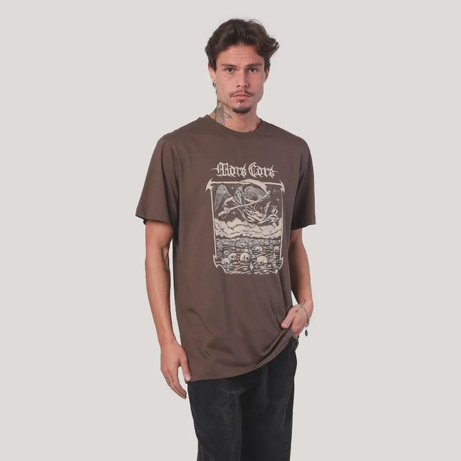 Camiseta Regular MCD Anjo Da Morte Masculino - Foto 1