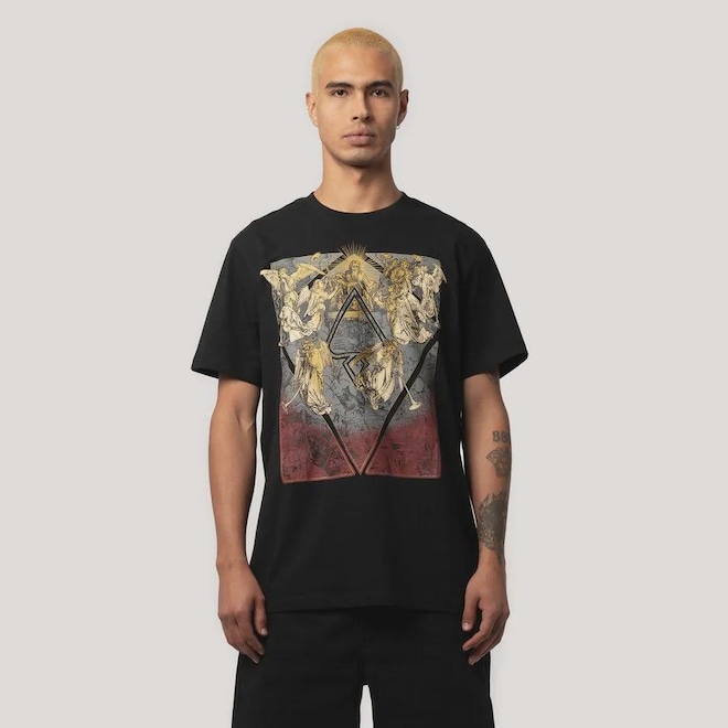 Camiseta Regular MCD Sétima Trombeta Reino Masculino - Foto 1