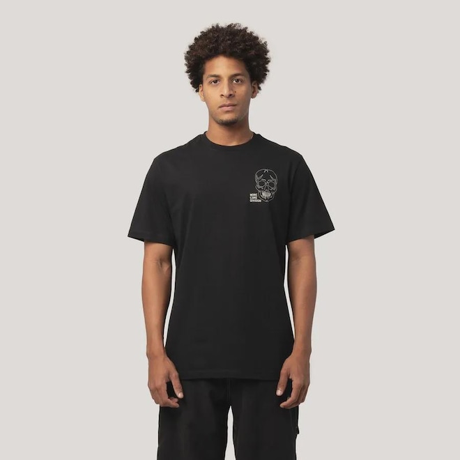 Camiseta Regular MCD Caveira More Core Masculino - Foto 1