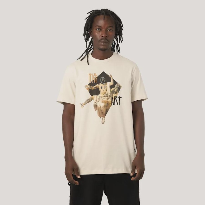 Camiseta Regular MCD Travis Bomb Fuck You Masculino - Foto 1