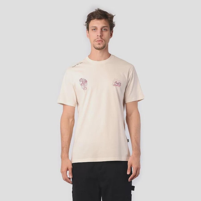 Camiseta Lost Quiet The Caos Masculino - Foto 1