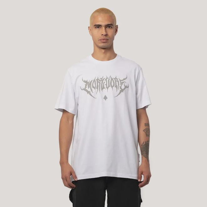 Camiseta Regular MCD More Core Caligrafitti Masculino - Foto 1