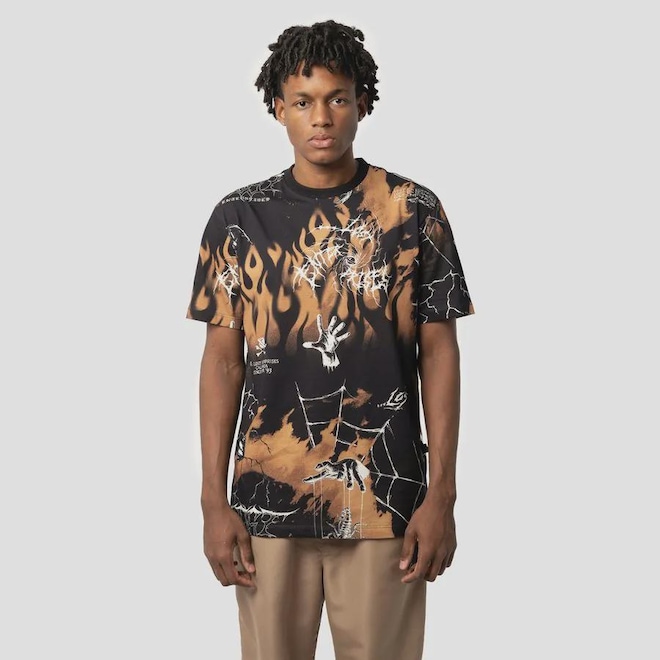 Camiseta Lost Enterprises Elements Masculino - Foto 1