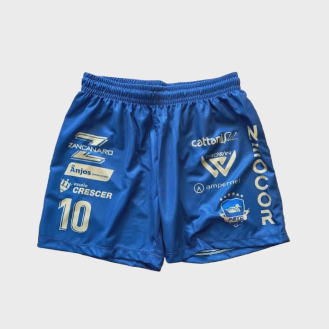 Calção de Futsal Inove Pato Modelo Jogo Oficial Infantil - Foto 1