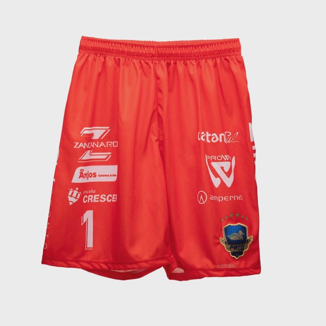 Calção de Futsal Inove Pato Modelo Jogo Oficial Infantil - Foto 1