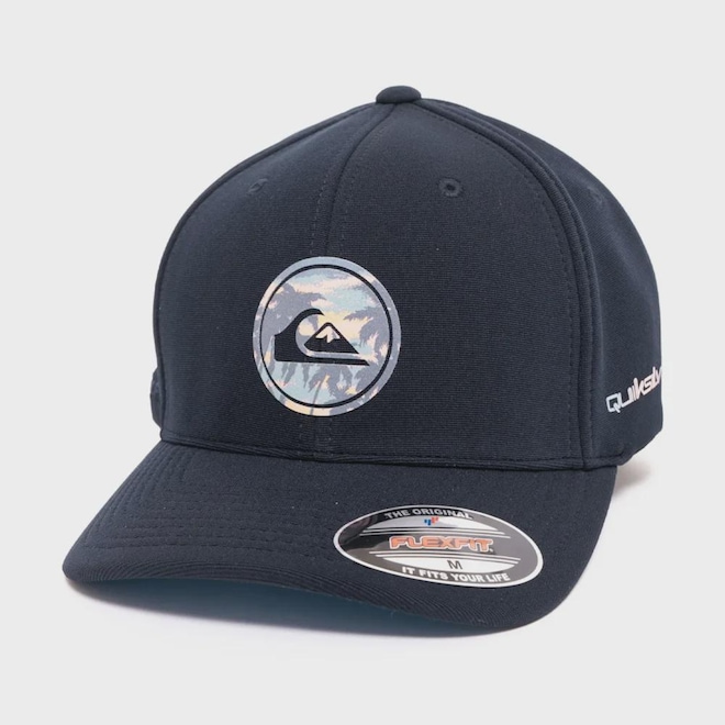 Boné Quiksilver Gradient Round Tropicamo - Foto 1