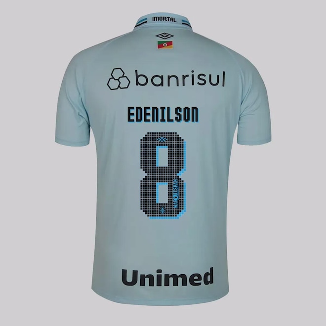 Camisa do Grêmio II 25/26 Umbro 8 Edenilson Masculina - Foto 1