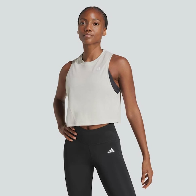 Camiseta Regata adidas Workout Essentials Feminina - Foto 1