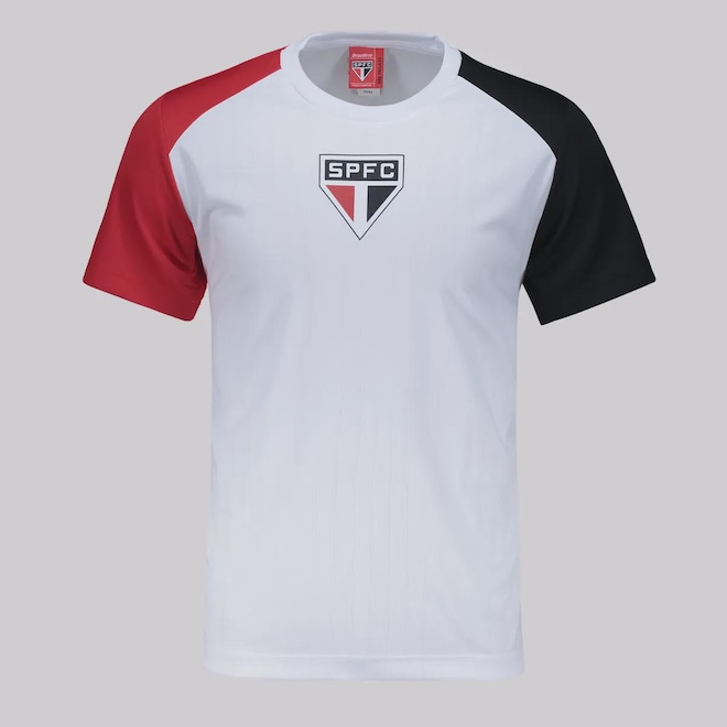 Camisa São Paulo Futfanatics Entrelaço Infantil - Foto 1