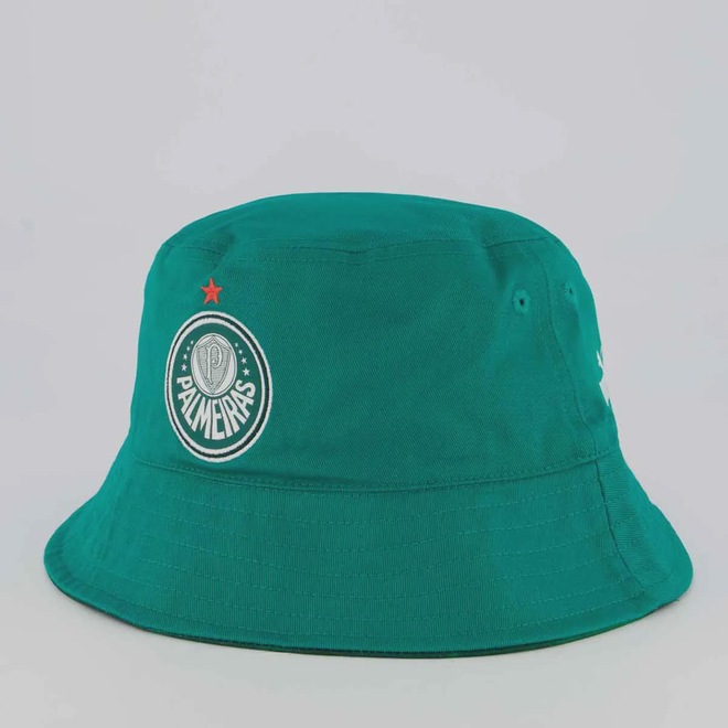 Bucket Puma Palmeiras Hat Ftblnrgy Reversible Verde - Foto 1