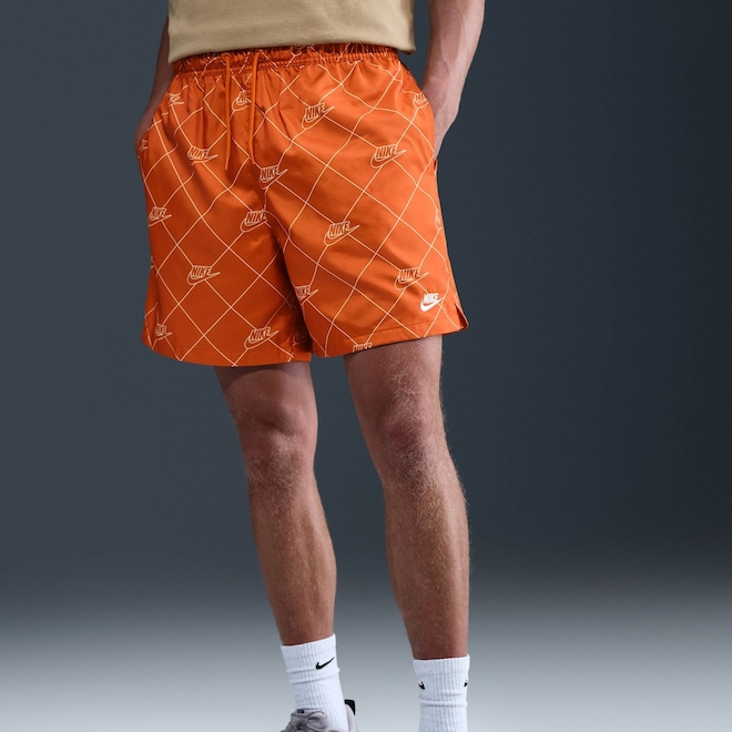Shorts Nike Club Woven Flop Masculino - Foto 1