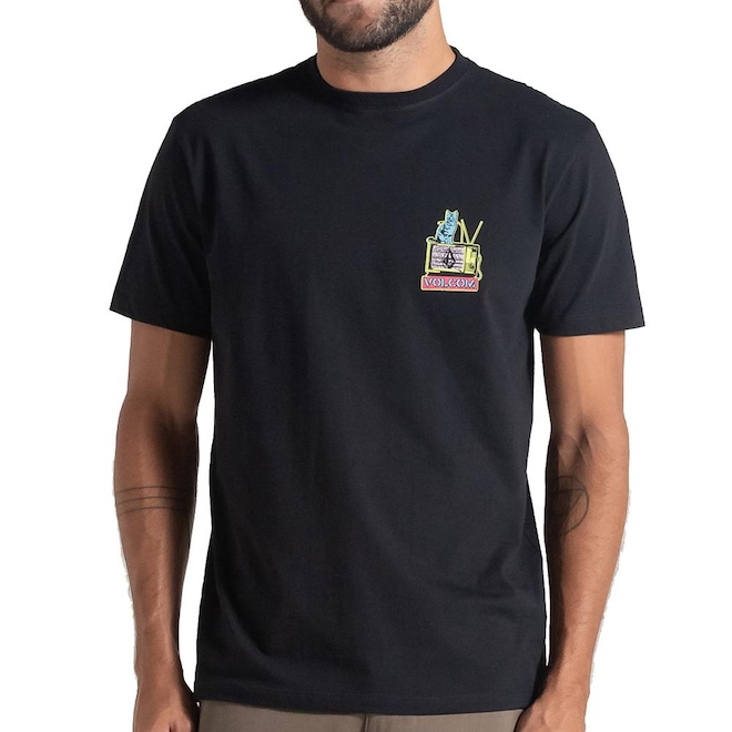 Camiseta Volcom Catv WT25 Masculina - Foto 1