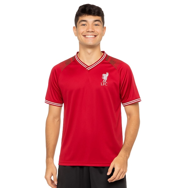 Camisa Reds Liverpool Recortes Masculina - Foto 1