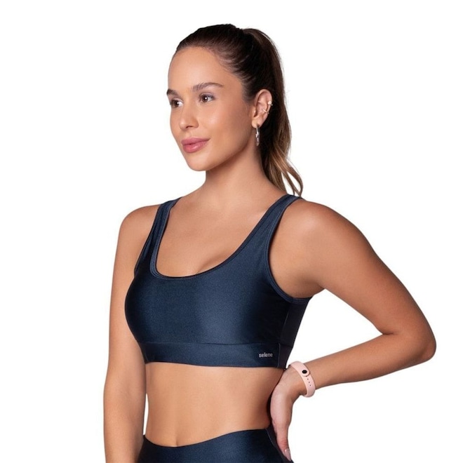 Top Selene Com Bojo Removível Feminino - Foto 1