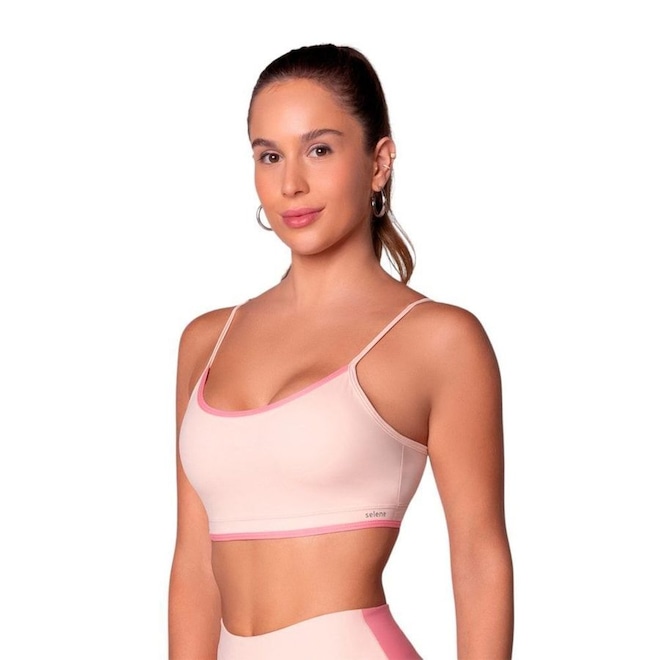 Top Selene Com Bojo Removível Feminino - Foto 1