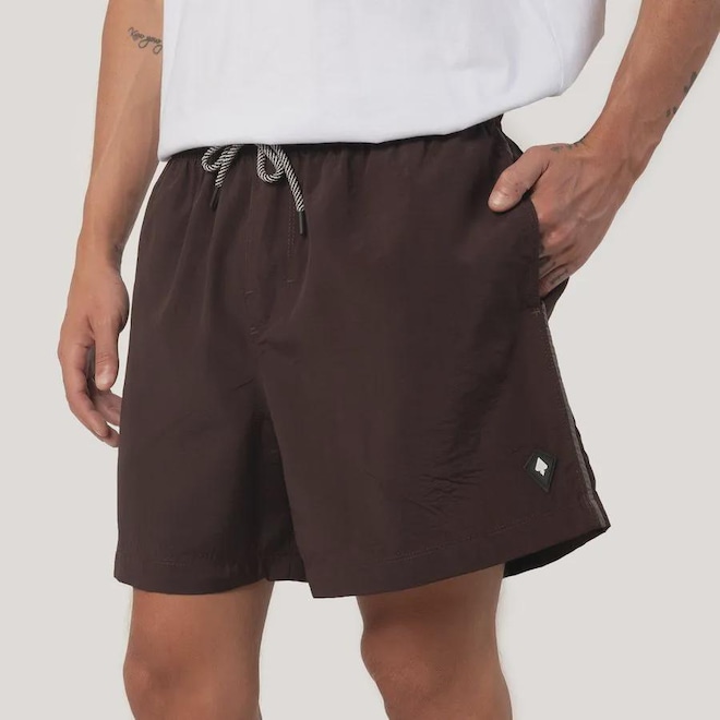 Shorts Com Elástico MCD Vivo Lateral Masculino - Foto 1