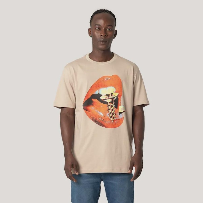 Camiseta Regular Body Soul MCD Masculino - Foto 1