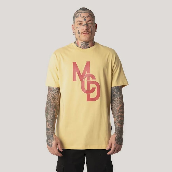 Camiseta Regular MCD Entrelaçado Masculino - Foto 1