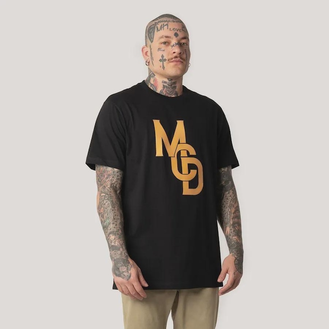 Camiseta Regular MCD Entrelaçado Masculino - Foto 1