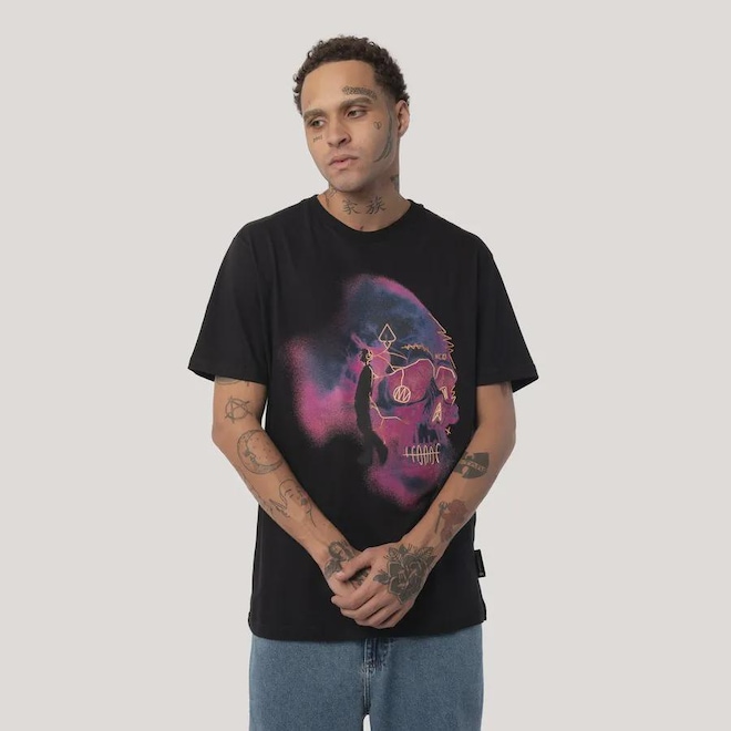 Camiseta Regular MCD Caveira Raio X Masculino - Foto 1