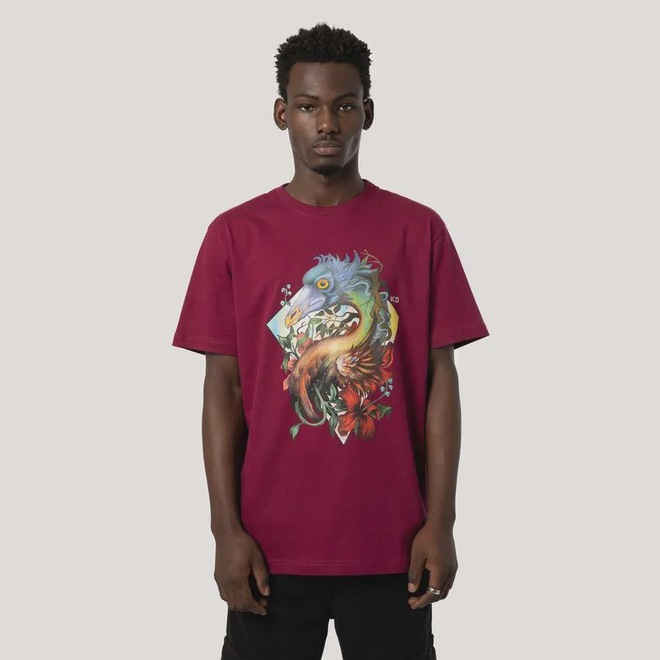 Camiseta Regular MCD Pipa Pássaro Bailon Masculino - Foto 1