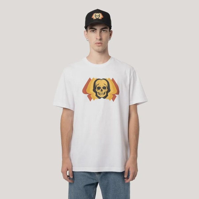 Camiseta Regular MCD Caveira Metamorfose Masculino - Foto 1