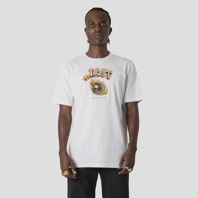 Camiseta Lost Flames Masculino - Foto 1
