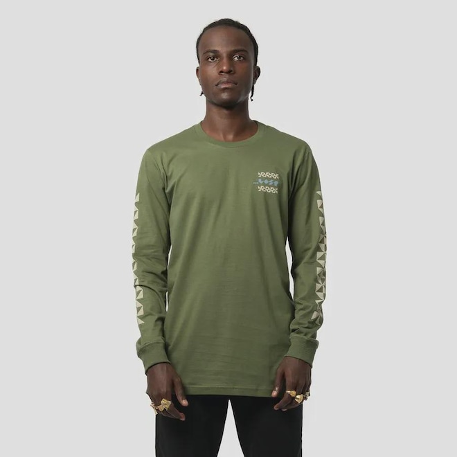 Camiseta Manga Longa Lost Archaic Masculino - Foto 1