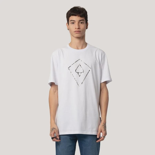 Camiseta Regular MCD Pipa Espada Desgaste Masculino - Foto 1