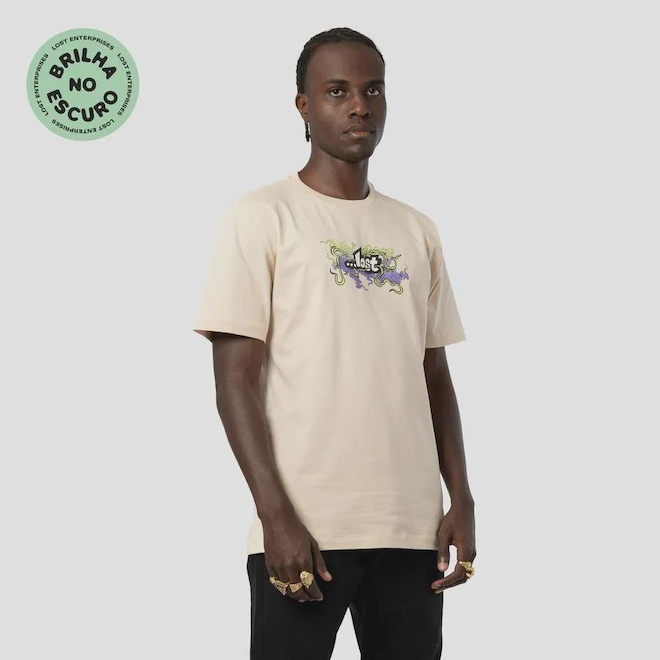 Camiseta Lost Dont Namaste Club Masculino - Foto 1