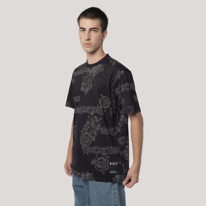 Camiseta Especial MCD Caligraffiti Skull Masculino - Foto 1