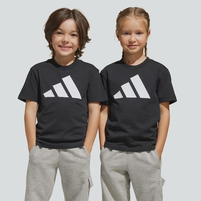 Camiseta adidas Essentials Big Logo Infantil - Foto 1