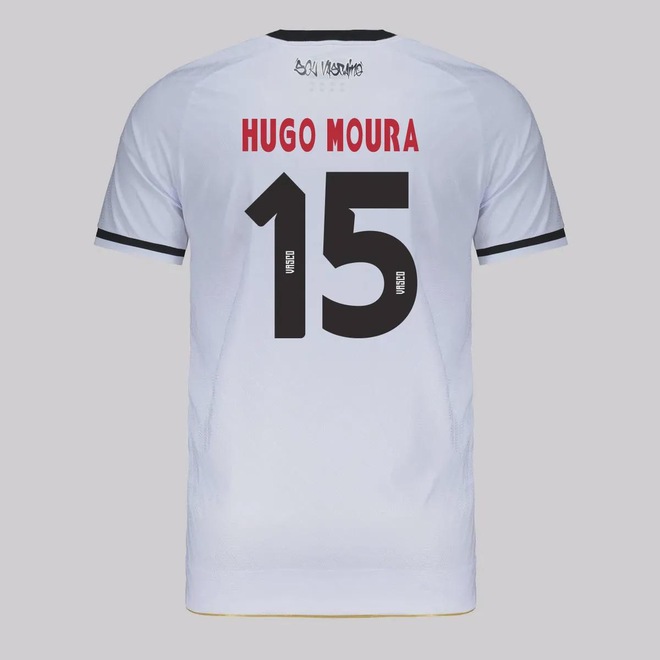 Camisa do Vasco II 24/25 Kappa 15 Hugo Moura Masculina - Foto 1