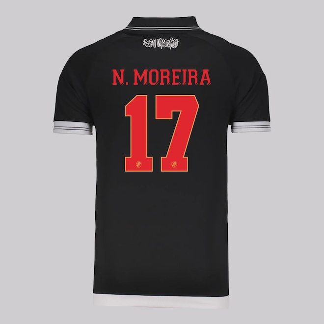 Camisa do Vasco I 24/25 Kappa 17 N. Moreira Masculina - Foto 1
