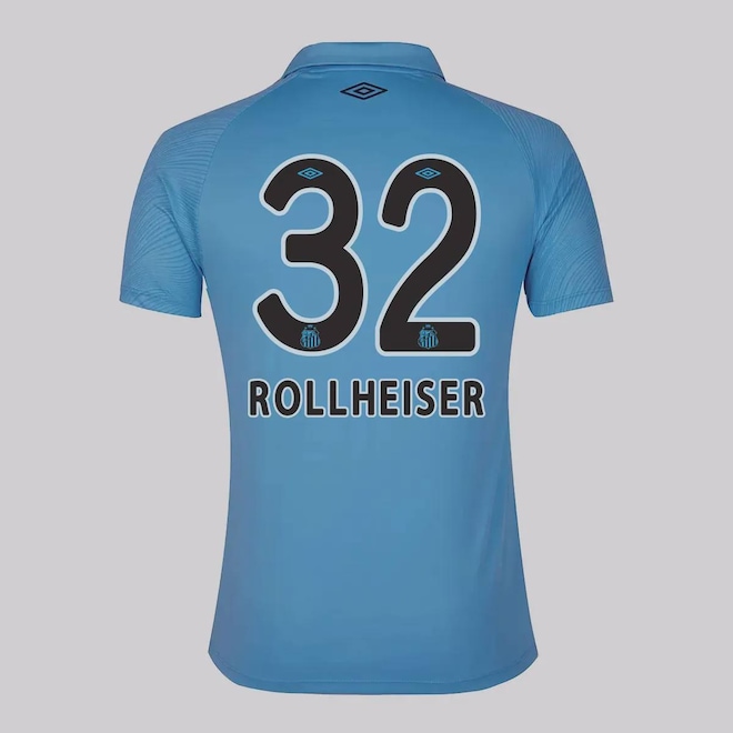 Camisa do Santos 2025 Umbro Edição Especial 32 Rollheiser Masculina - Foto 1