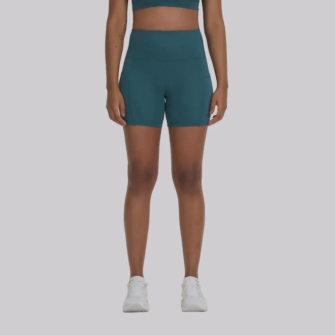 Bermuda New Balance Sport Essentials 6 Feminina - Foto 1