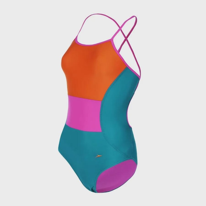 Maiô Speedo New Cross II Feminino - Foto 1