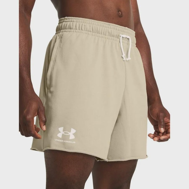 Shorts Under Armour Rival Terry Masculino - Foto 1