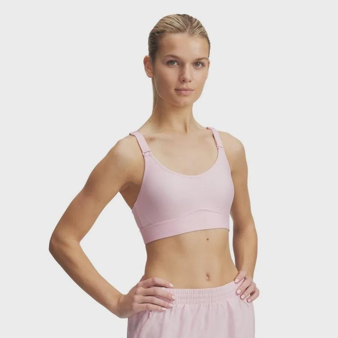 Top Under Armour Infinity Mid 2.0 Feminino - Foto 1