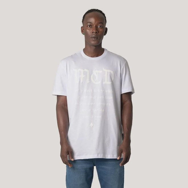 Camiseta Regular MCD Texto Core Masculina - Foto 1
