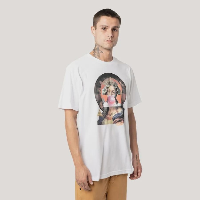 Camiseta Regular MCD Santa Coroa Masculina - Foto 1