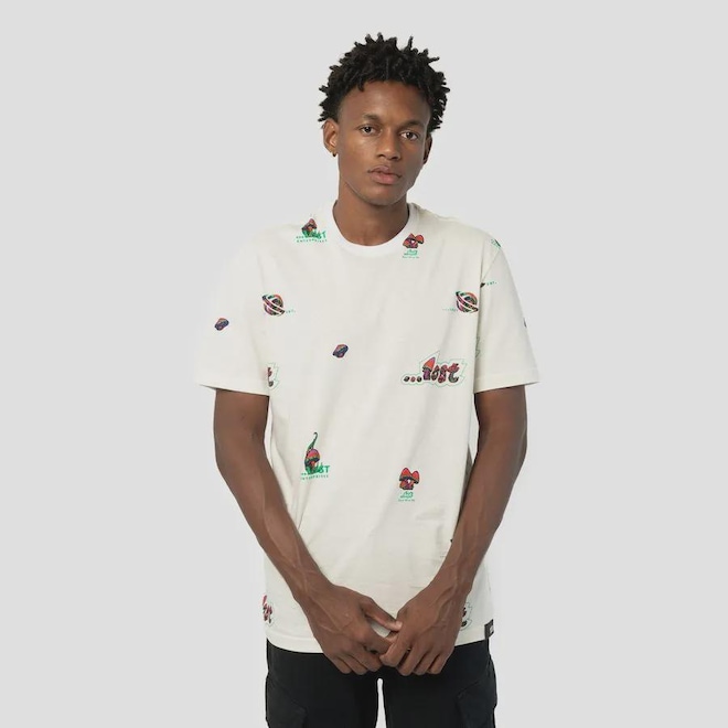 Camiseta Especial Lost Mushroom Masculina - Foto 1