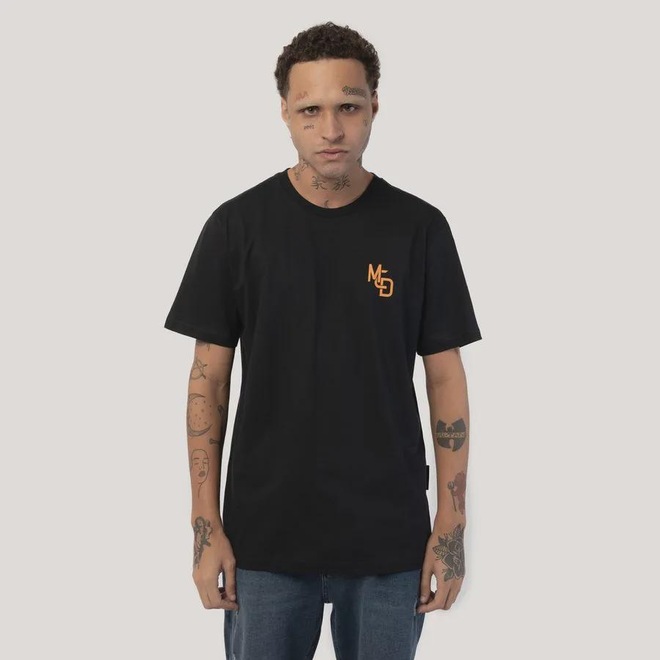 Camiseta Regular MCD Sobreposto Peito Masculina - Foto 1