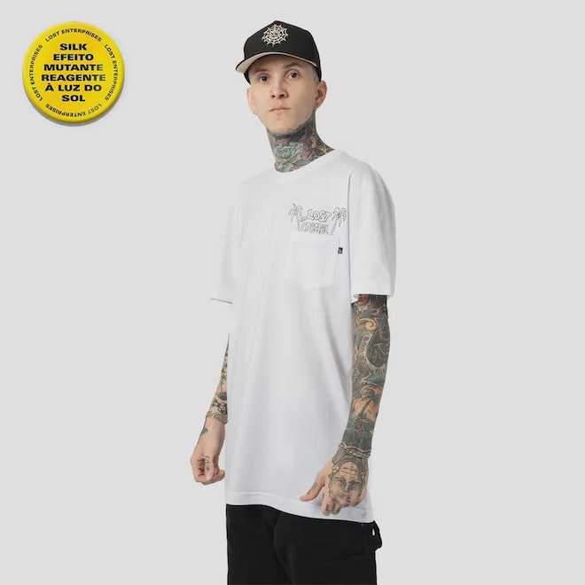 Camiseta Lost Coastal Activities Masculina - Foto 1